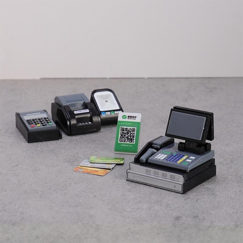 Set Figur Miniatur Koleksi Mes - Toy Cash Register ulasan dan harga