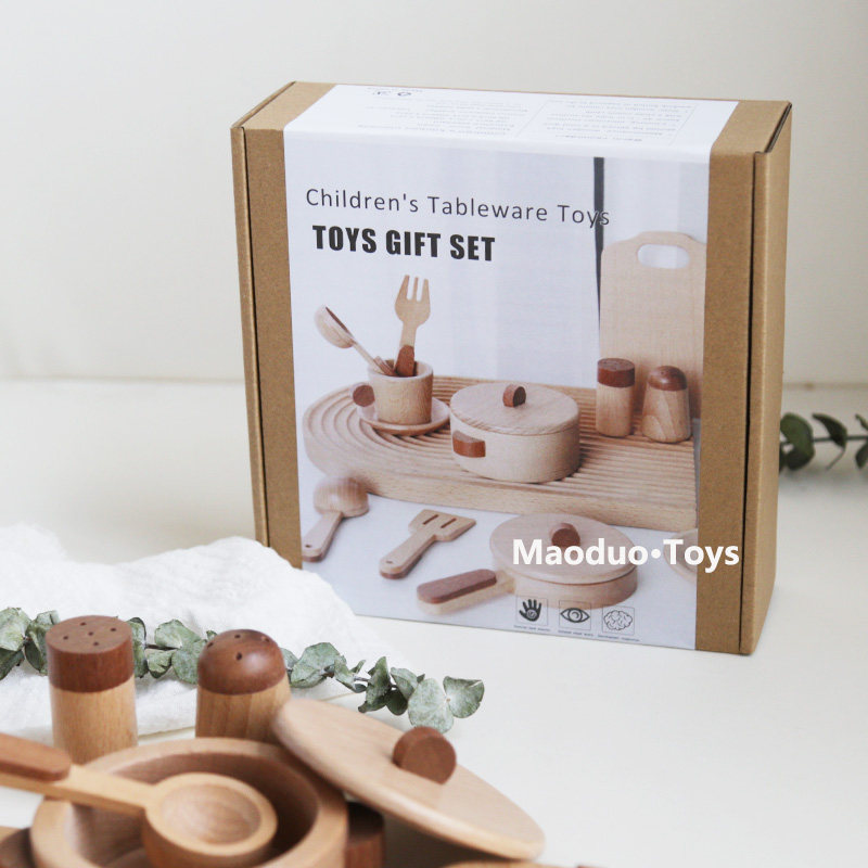 Mainan Dapur Kayu Beech Maoduo - Kids Toys Kitchen Set ulasan dan harga