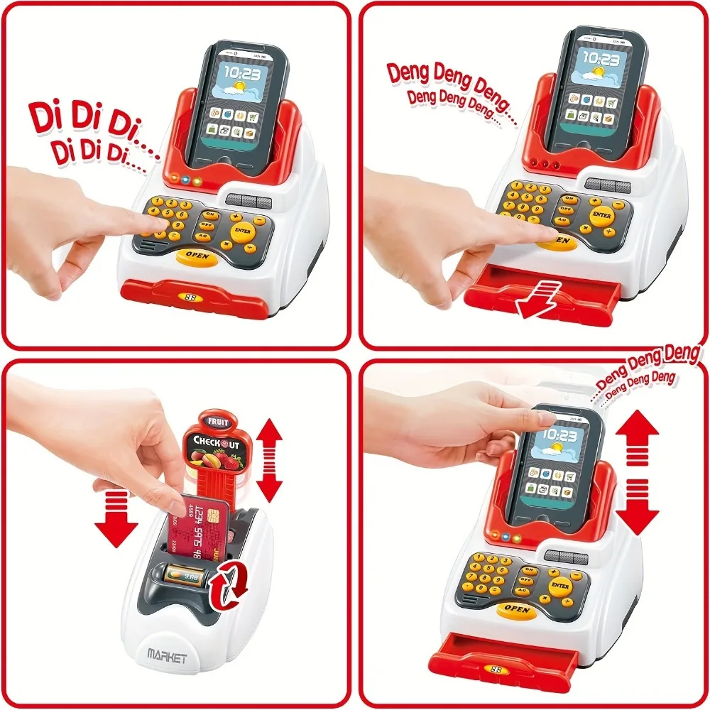 Mainan mesin kasir untuk anak- - Toy Cash Register ulasan dan harga